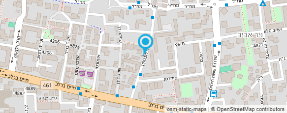 מפת הגעה אל ד"ר ילנה ריבקובסקי