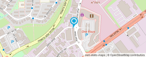 מפת הגעה אל Living Room גלריה לרהיטים בהתאמה אישית