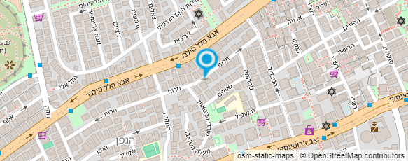 מפת הגעה אל נאוה בר-מכון אבחון תעסוקתי