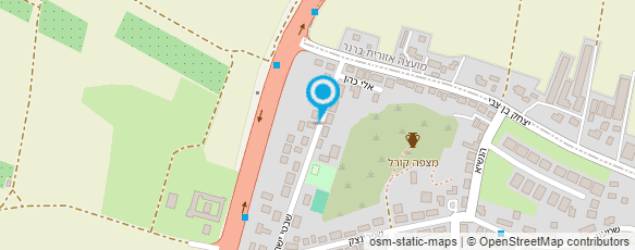 מפת הגעה אל R-L הראל חלף עבודות עפר ותשתית