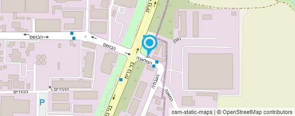 מפת הגעה אל מעבדת שיניים SKY