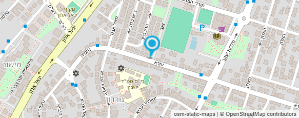 מפת הגעה אל גן כפיר