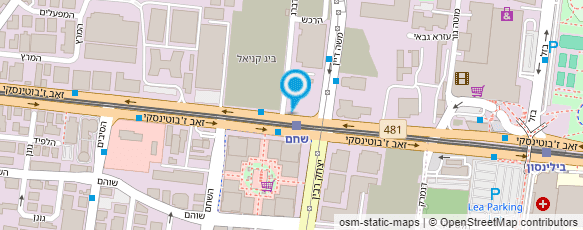 מפת הגעה אל הממשרד