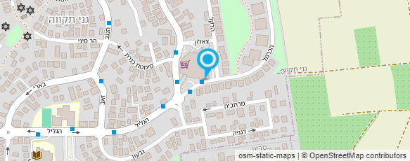 מפת הגעה אל פרופ' יחזקאל ויסמן