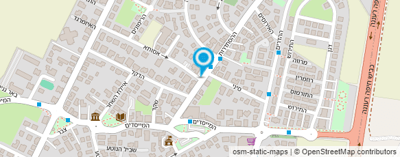 מפת הגעה אל ד"ר שובין אלכסנדר