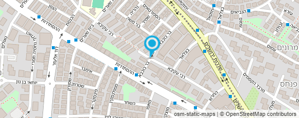 מפת הגעה אל לאמי ליאור-קבלן לעבודות גמר