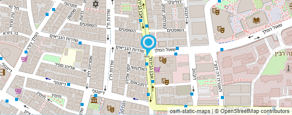 מפת הגעה אל אופנו-סנטר