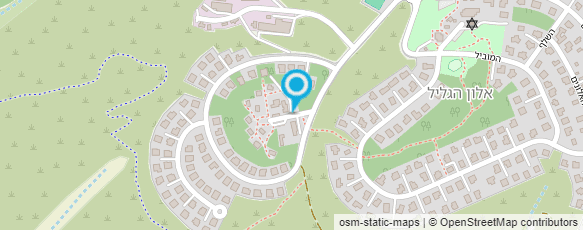 מפת הגעה אל צרכנית אלון  הגליל