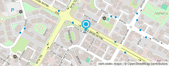 מפת הגעה אל הבית של נעמה - משפחתון