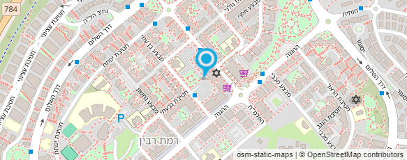 מפת הגעה אל תוספת שיער רימי טנטון