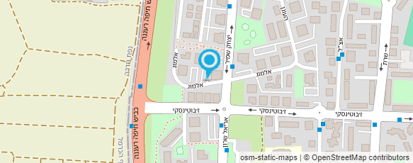 מפת הגעה אל שימעת יהב - תכנון ועיצוב פנים