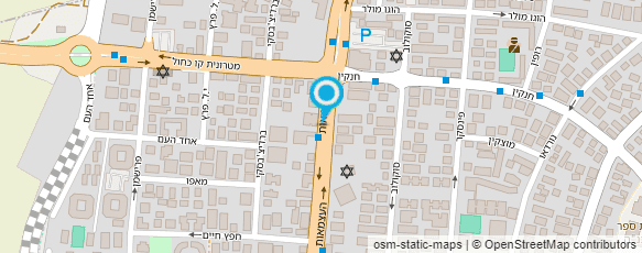 מפת הגעה אל ד"ר נחם יהונתן