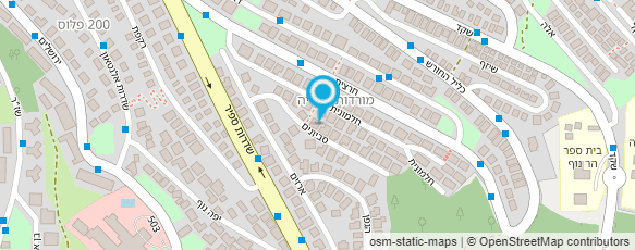 מפת הגעה אל מוניות יריב V.I.P