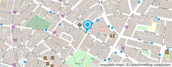 מפת הגעה אל הצרכניה