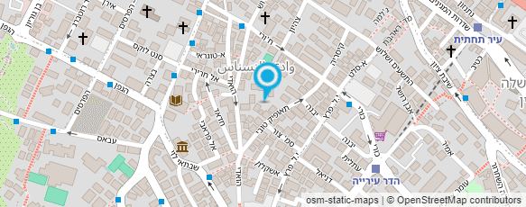 מפת הגעה אל ניסרין טיפוח ויופי