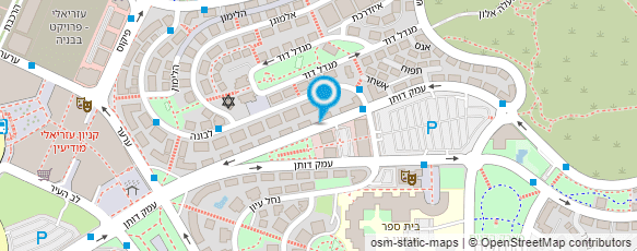 מפת הגעה אל ד"ר לורן רוזן הרמן