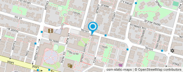 מפת הגעה אל פרגר לוי אדריכלים