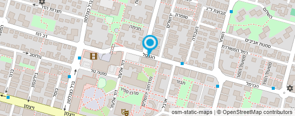 מפת הגעה אל קפה המדרחוב