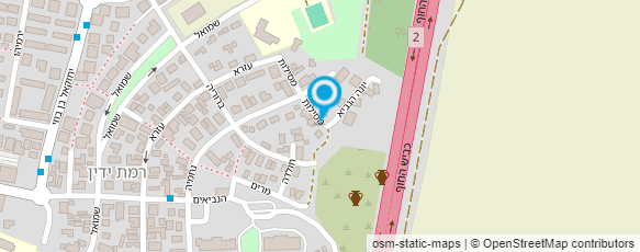 מפת הגעה אל ברוך חרמוני שיווק מזון ומשקאות