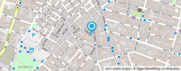 מפת הגעה אל בדים גלוריה