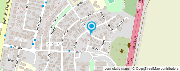 מפת הגעה אל מוניות גיל