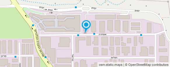 מפת הגעה אל מיכלי וילונות ומארזים