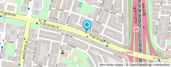 מפת הגעה אל מירב ניהול והפקות אירועים