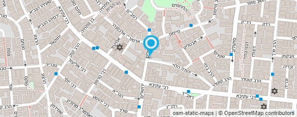 מפת הגעה אל פרופ' שוורץ דורון