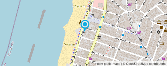 מפת הגעה אל דירות הים