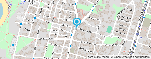 מפת הגעה אל מכולת חאג כחיל