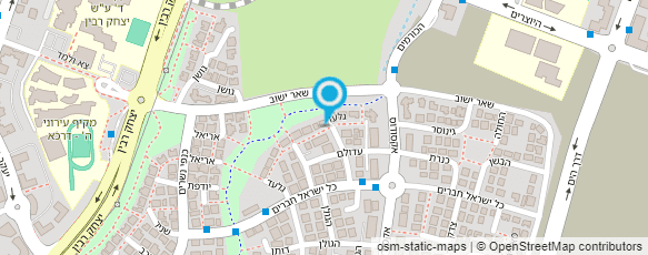 מפת הגעה אל טניה בר-כלכלה בכפכפים