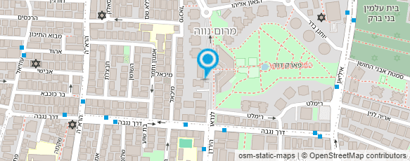 מפת הגעה אל ד"ר צחורי שרון