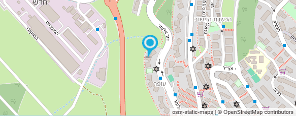 מפת הגעה אל קובי מנעולן מוסמך