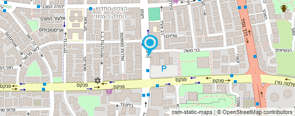 מפת הגעה אל עו"ד אמרני ערן