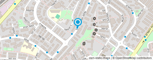 מפת הגעה אל עוני הסעות וטיולים בע"מ