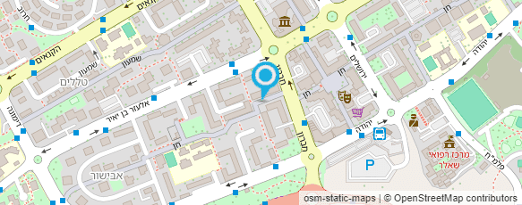 מפת הגעה אל ברכת ישראל