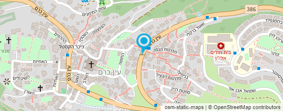 מפת הגעה אל בוסתן דוד-עיסוי טנטרי