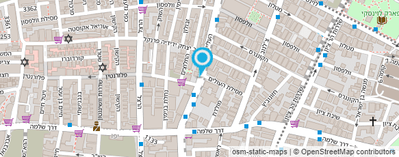 מפת הגעה אל מכולת אמריקה