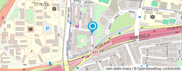 מפת הגעה אל מועדון "אביבים"