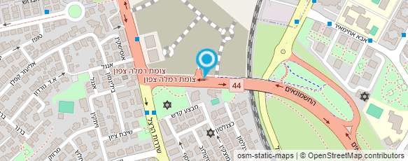 מפת הגעה אל עודה שירותים לוגיסטיים