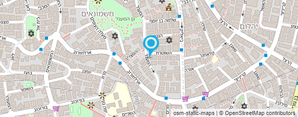 מפת הגעה אל הפעוטון של סליה