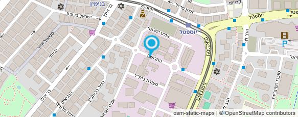 מפת הגעה אל אופנת בנימין טאטו