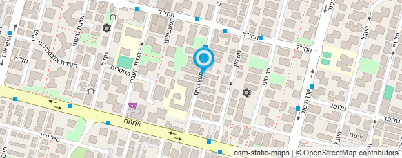 מפת הגעה אל אלישבע מולר מורה לאנגלית