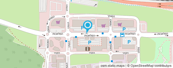 מפת הגעה אל טאקומי סטריט פוד Takumi street food מודיעין