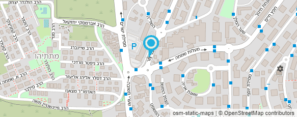 מפת הגעה אל ד"ר יהודית סנדי קרול