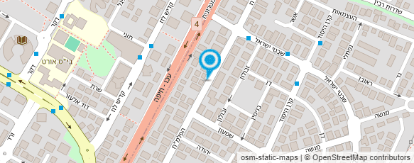 מפת הגעה אל צבר מרקט