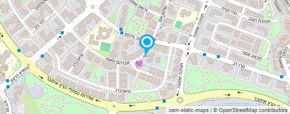 מפת הגעה אל מחסני השוק