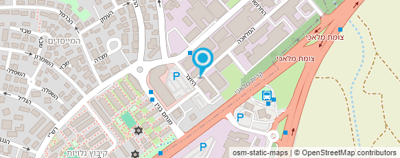 מפת הגעה אל רוני רפאלי מפת הגעה אל רוני רפאלי