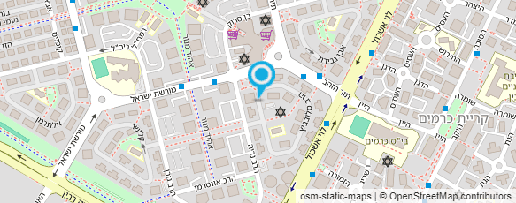 מפת הגעה אל יגל מיזוג אוויר