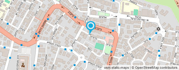מפת הגעה אל Aviel Elhadad